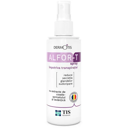 Alfor-T spray impotriva transpiratiei excesive a picioarelor, 110ml
