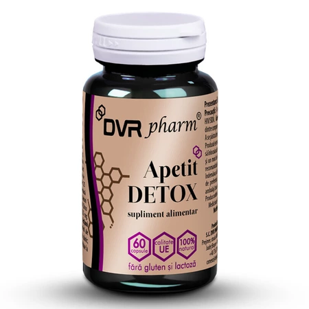 Apetit Detox, 60 capsule, DVR Pharm