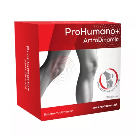 Pro Humano+ ArtroDinamic , 30 plicuri, Ergo Pharma