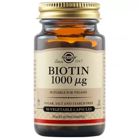 Solgar Biotina 1000mcg, 50capsule, Solgar
