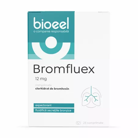 Bromfluex 12 mg, 25 comprimate, Bioeel