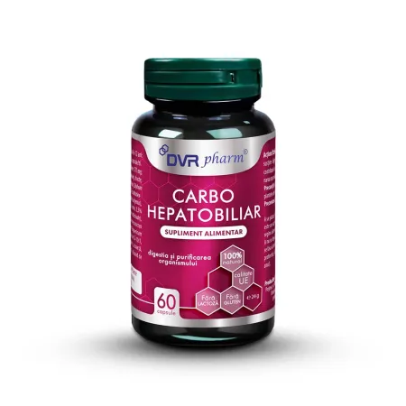 Carbohepatobiliar, 60 capsule, DVR Pharm