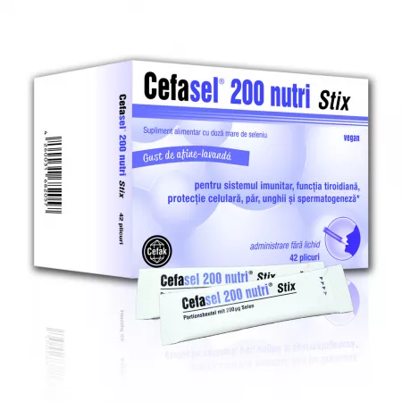 Cefasel 200 Nutri-Stix, 42 plicuri, Cefak