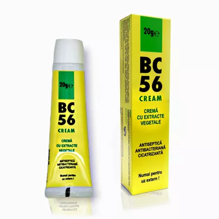Crema cu extracte vegetale BC-56, 20 ml, L`Amar