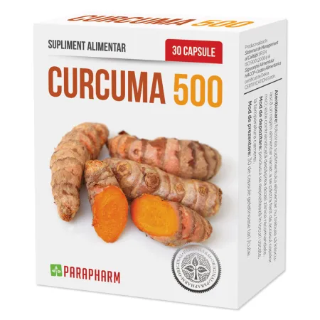 Curcuma, 30 capsule, Parapharm