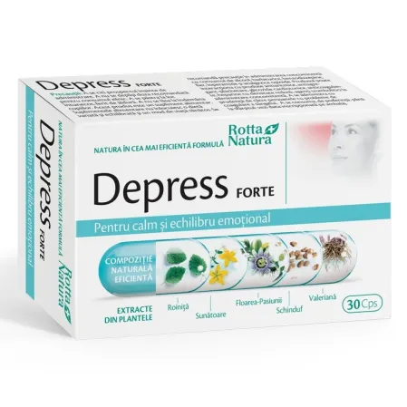 Depress forte, 30 capsule, Rotta Natura