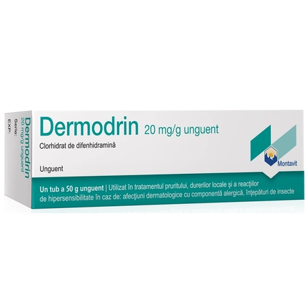 Dermodrin unguent, 50 g, Montavit