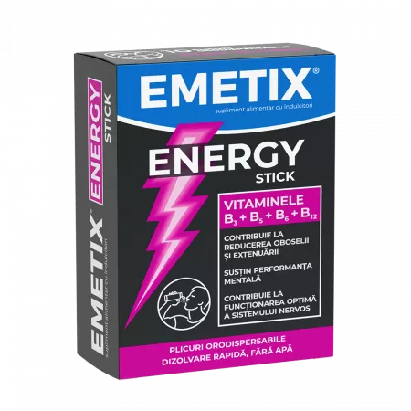 Emetix Energy Stick, 10 plicuri, Fiterman