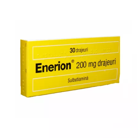 Enerion 200mg, 30 drajeuri, Laboratoires Servier