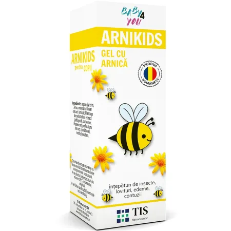 Arnikids, Gel arnica Baby 4 You, 20ml, TIS