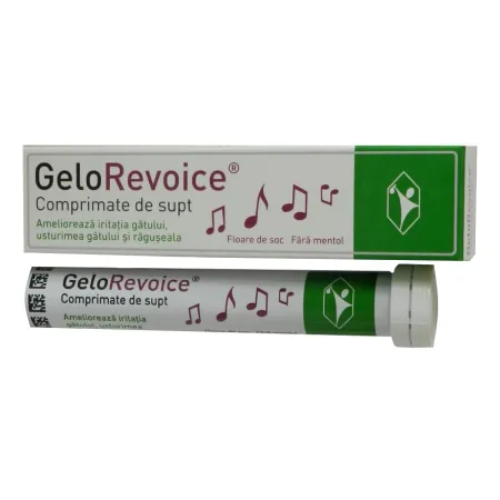 GeloRevoice floare de soc, fara mentol, 20 cp, Phol Boskamp