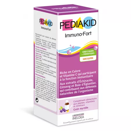 Pediakid Immuno-fort sirop, 125ml, Pediakid