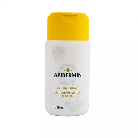 Apidermin Lotiune tonica fata 100 ml, Complex Apicol
