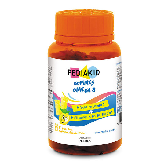 Pediakid Omega 3 , 60 jeleuri, Pediakid