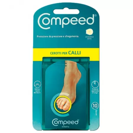 Compeed plasturi interdigitali bataturi profunde, 10 buc, Compeed