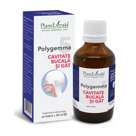 POLYGEMMA NR. 5 Cavitate bucala-Gat, 50ml, PlantExtrakt