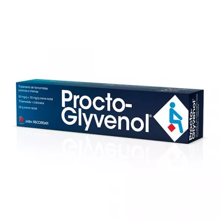 Procto-Glyvenol crema rectala 50mg+20mg/g, 30g, Recordati