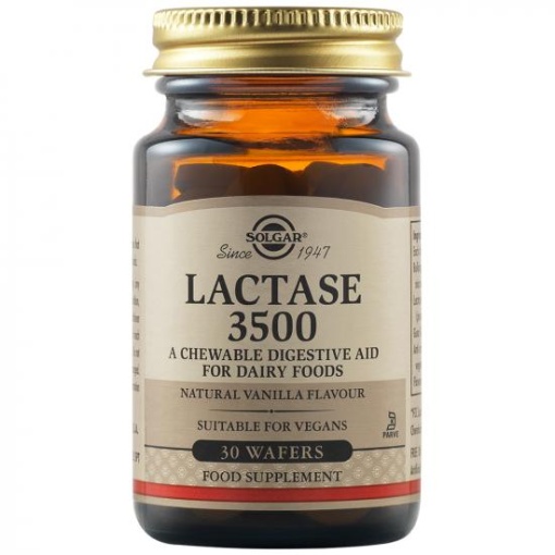 Solgar Lactase 3500, 30 cp masticabile, Solgar