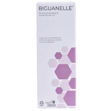 Biguanelle solutie ginecologica izotonica, 100 ml, Lo.Li. Pharma