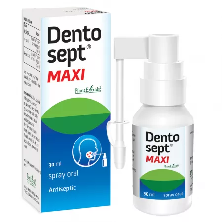 Dentosept Maxy spray oral, 30 ml, Plantextrakt