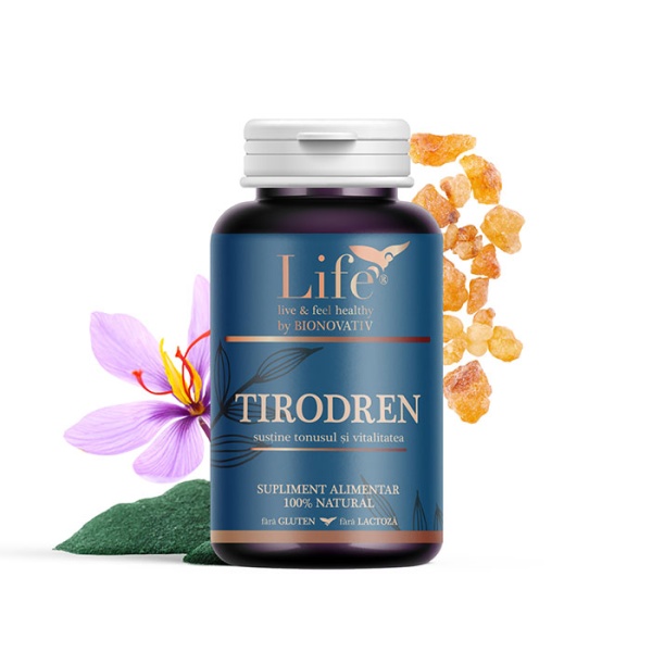 Tirodren, 120 capsule, Life, Bionovativ