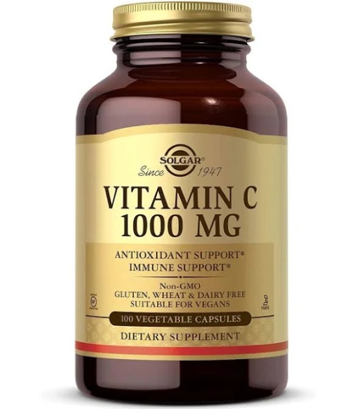 Solgar Vitamina C 1000mg, 100 capsule, Solgar