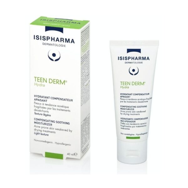Teen Derm Hydra crema pentru pielea predispusa la acnee, 40ml, ISIS Pharma