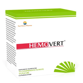Hemovert 15 capsule+15plicuri, Sunwave