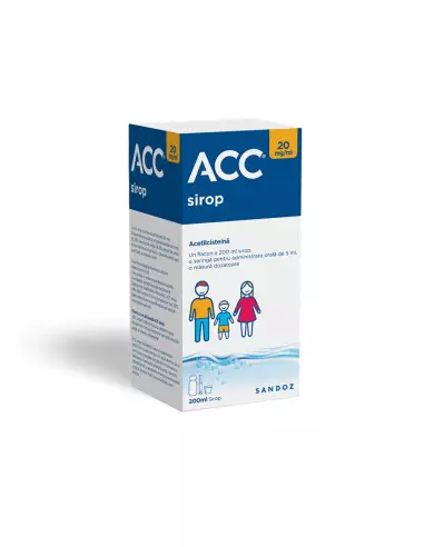 ACC 20mg/ml sirop, 200ml, Sandoz