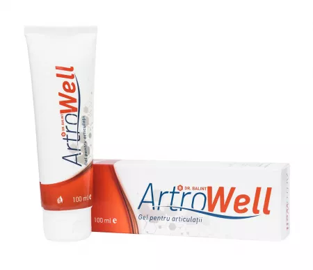 Gel articulatii Artrowell Dr. Balint, 100ml, Priotech