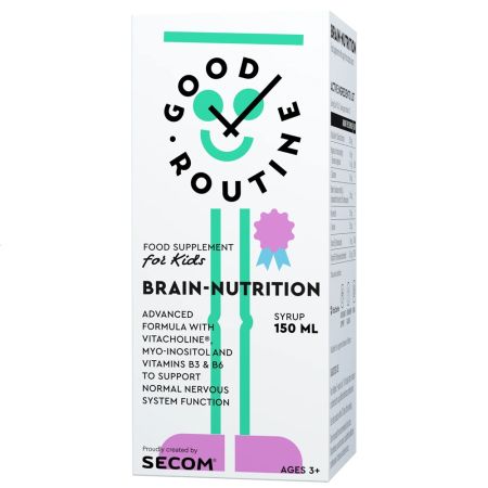 Good Routine Brain nutrition sirop, 150ml, Secom