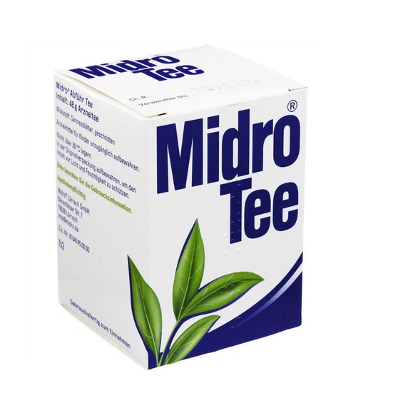 Midro Tee, ceai sub forma de pulbere, 48 g , Midro Lorrach