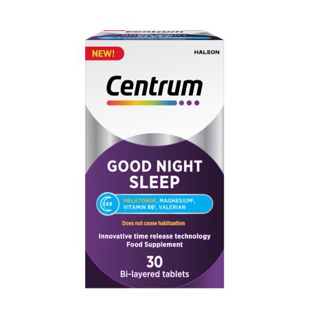 Centrum Good Night Sleep, 30 comprimate, Haleon