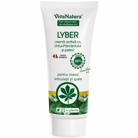 LYBER Crema cu Untul pamantului si petrol, 75ml, Vivanatura