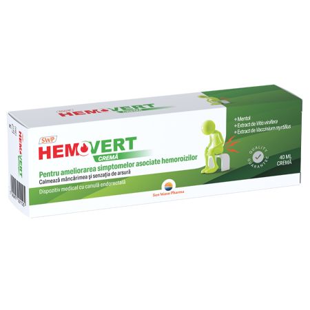 Hemovert crema, 40ml, Sunwave