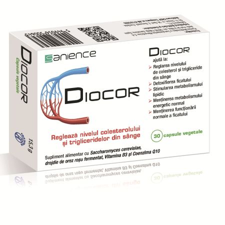 Diocor, 30 capsule, Sanience