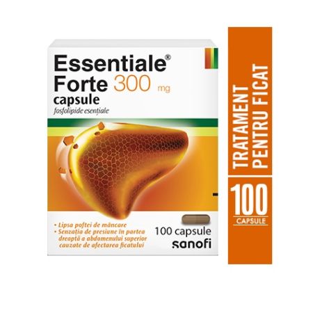 Essentiale Forte, 300mg, 100 capsule, Sanofi