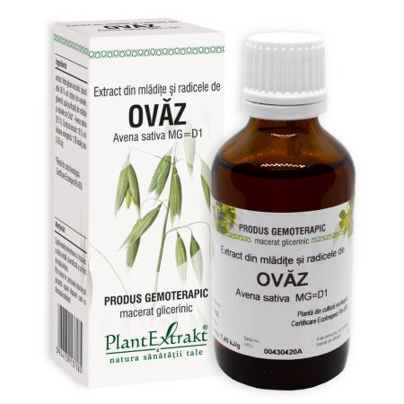 Extract din mladite de Radicele de ovaz, 50ml, PlantExtrakt