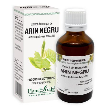 Extract din muguri de Arin negru, 50ml, PlantExtrakt