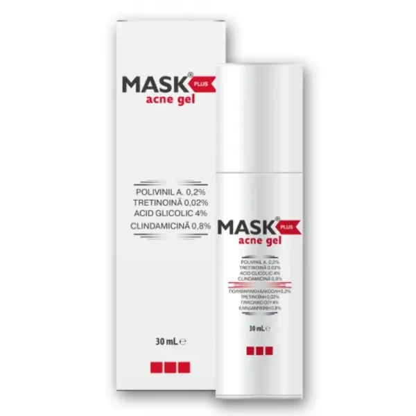 Mask Plus Acne gel, 30ml, Meditrina