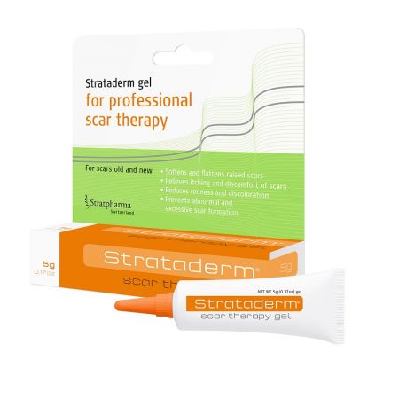 Strataderm gel pentru tratamentul cicatricilor, 5 grame, Stratpharma