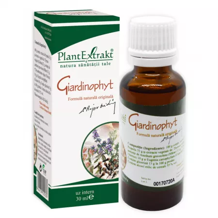 Giardinophyt solutie, 30ml, PlantExtrakt
