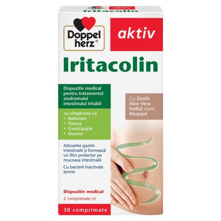 Doppelherz Iritacolin, 30 comprimate, Queisser