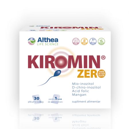 Kiromin zero, 30 plicuri, Althea Life Science