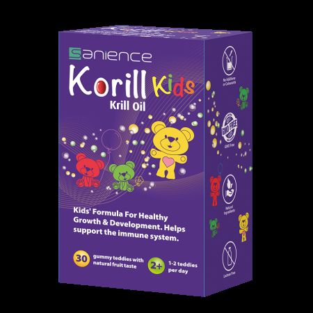 Korill Kids ursulei gumati, 30 bucati, Sanience