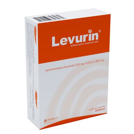 Levurin pulbere orala, 10 plicuri, Innergy