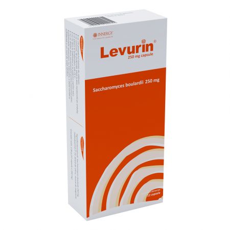 Levurin 250mg, 12 capsule, Innergy