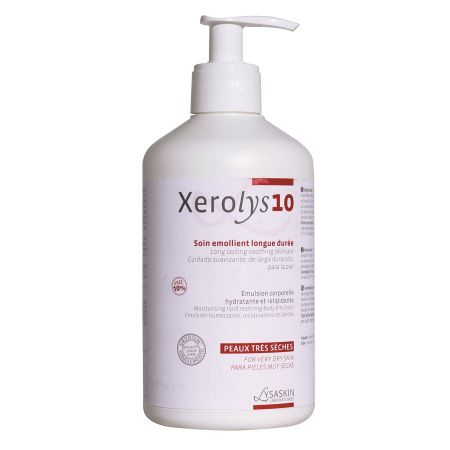 LYSASKIN XEROLYS 10 emulsie piele uscata, 500ml, LYSASKIN