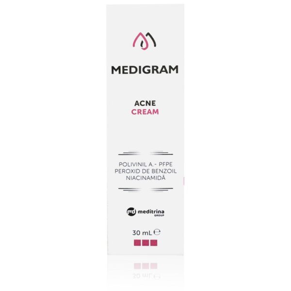 Medigram, crema antiacneica, 30ml, Meditrina