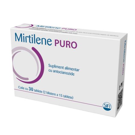 Mirtilene Puro, 30 comprimate, Sifi